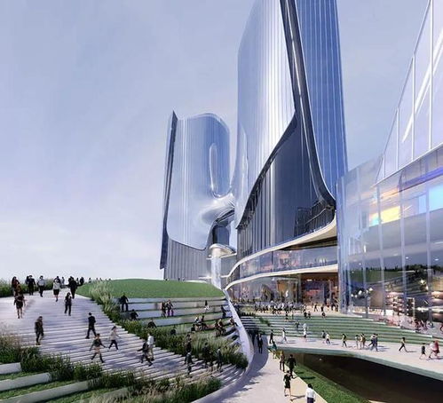 成都每經中心 結合金融科技的空中花園城市 擴道設計